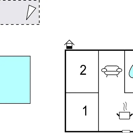 Lejlighed Two-bedroom In *